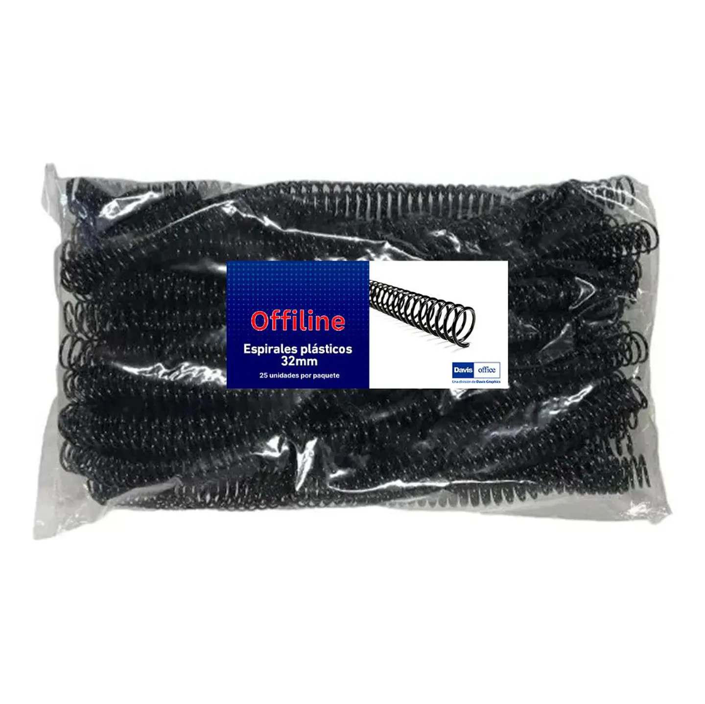 Espirales Plásticos para Encuadernado Negro Medida 8 a 36 mm 7