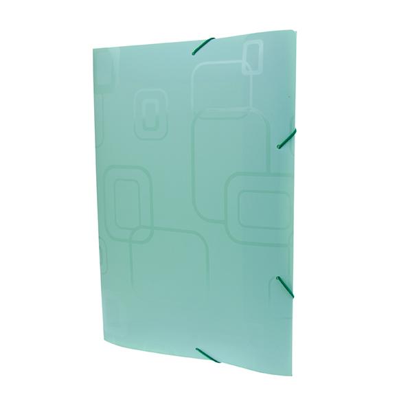 Carpeta Oficio Ala Elástica Verde Dello