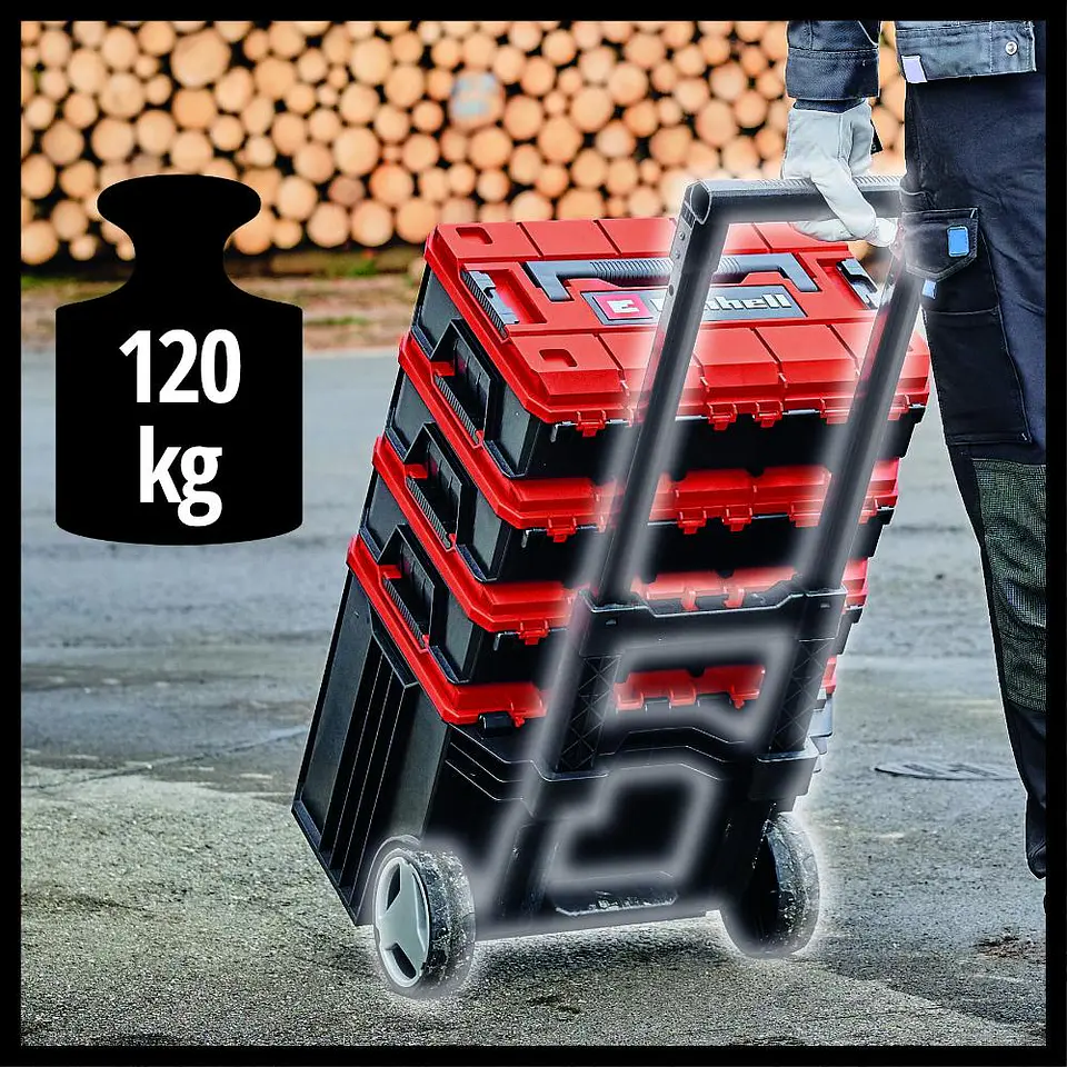 Maleta con Ruedas Carga Máxima 120kg Einhell 10