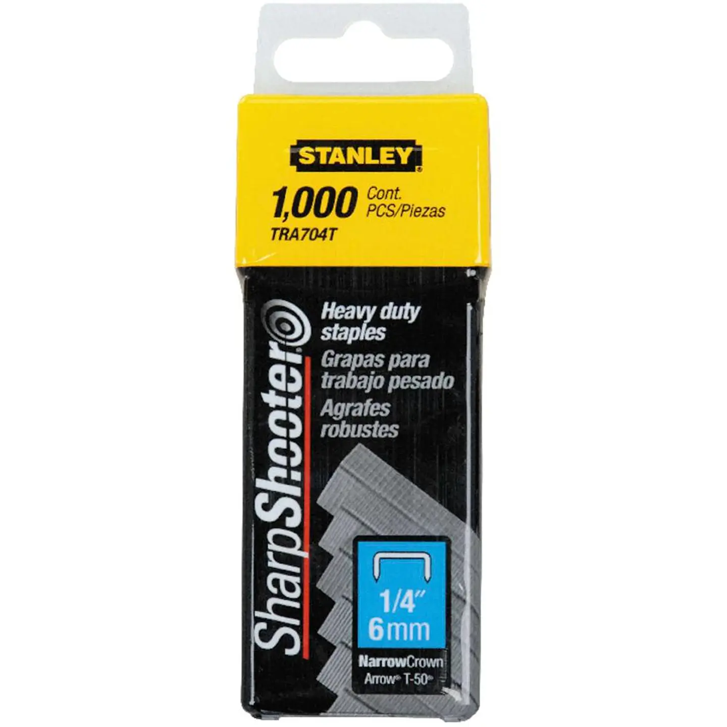 Grapas Stanley 1000 unidades Modelos TRA700 - 1