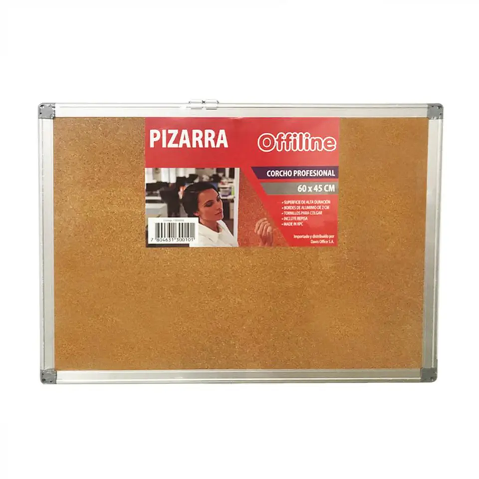 Pizarra Corcho 60 x 45cm  1