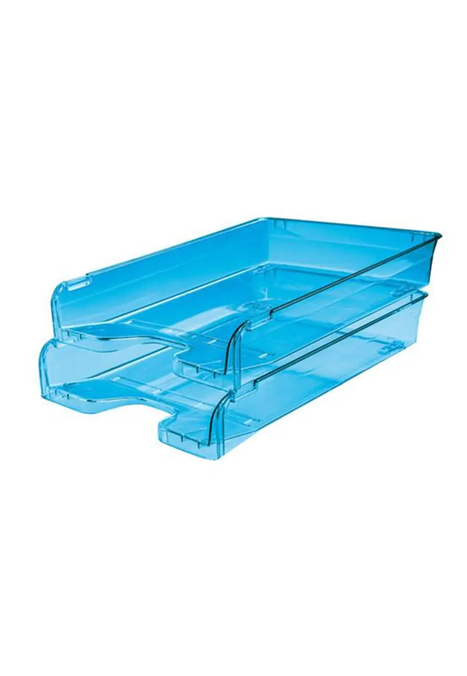 Bandeja Organizador Papeles Doble Azul 1