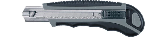 Cuchillo Cartonero 18 mm + 6 Hojas de Repuesto KWB 