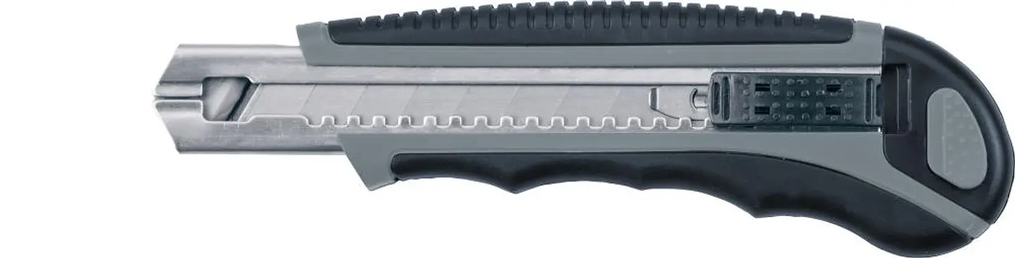 Cuchillo Cartonero 18 mm + 6 Hojas de Repuesto KWB  1