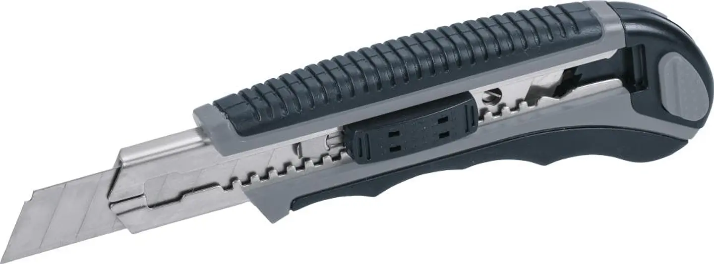 Cuchillo Cartonero 18 mm + 6 Hojas de Repuesto KWB  2