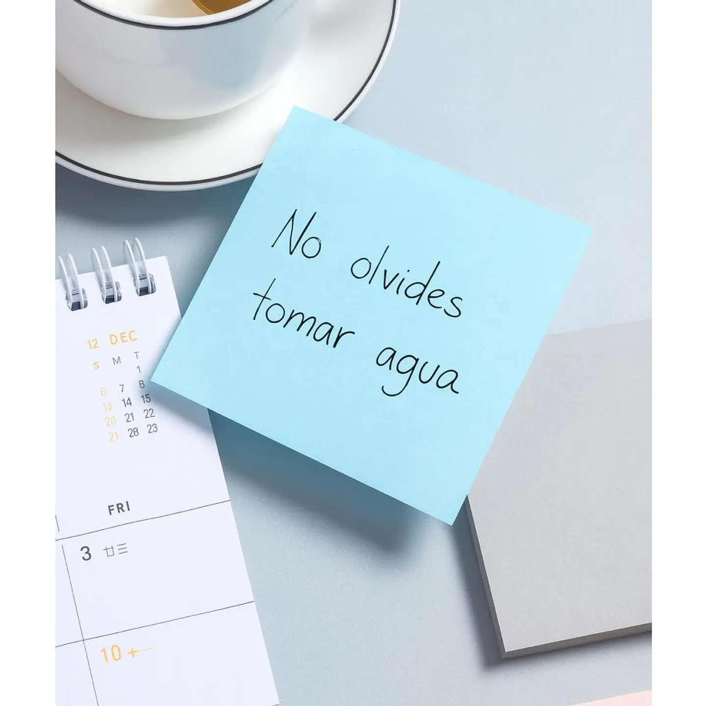 Notas Adhesivas Mate 4 Colores 7,6 x 7,6 cm 400 un (100x Color) 4