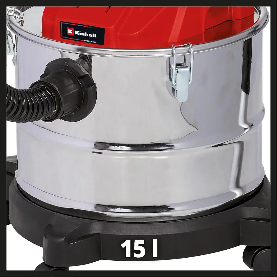 Aspiradora de Cenizas Inalámbrica 15 lt Einhell TC-AV 2