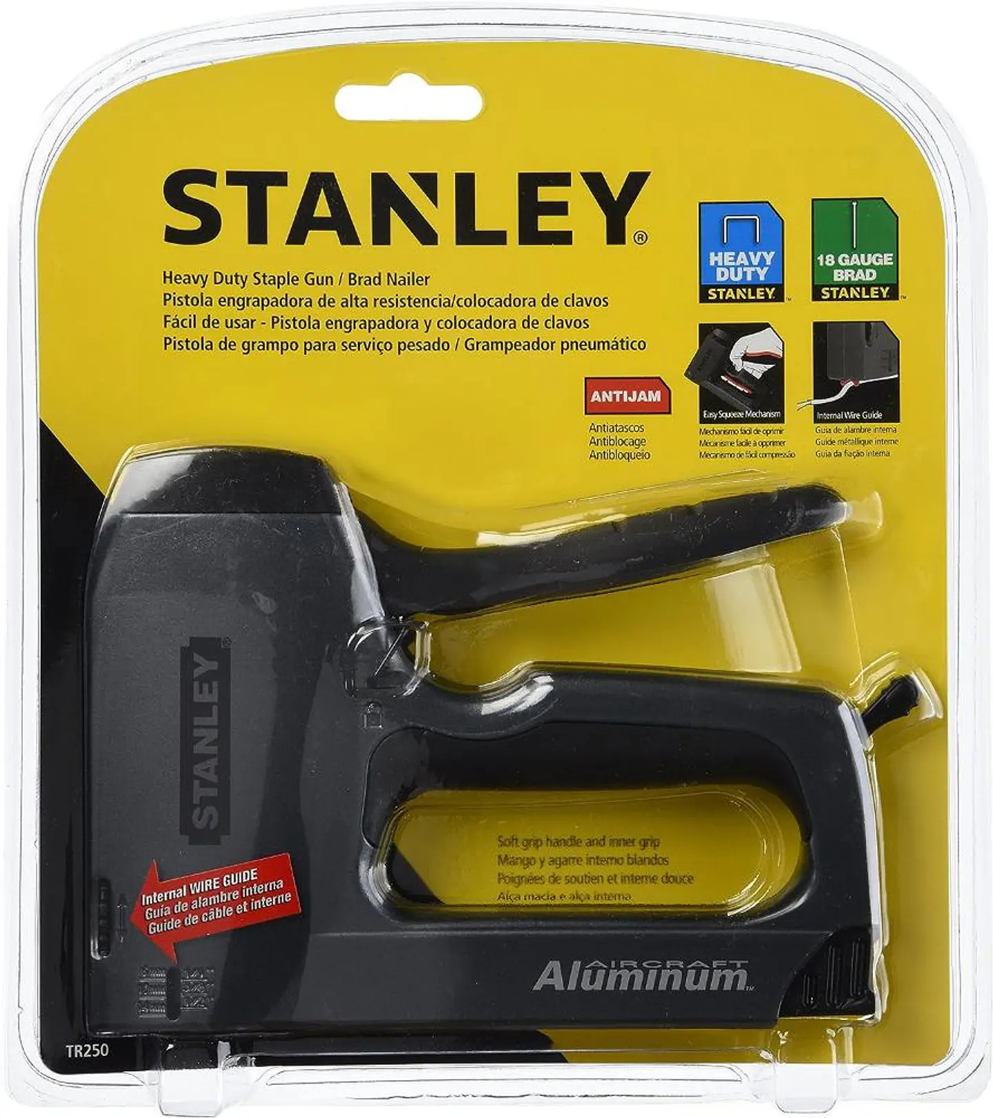 Engrapadora Stanley TR 250 Uso Pesado Plateada 3