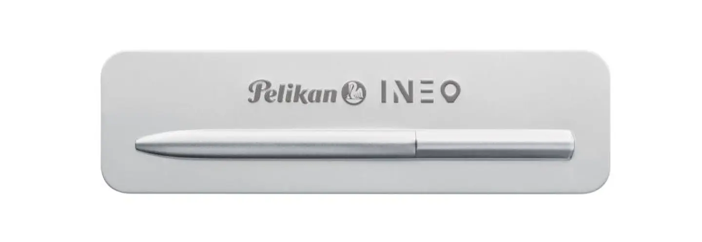 Bolígrafo Pelikan Ineo Elements Con Estuche Blanco 2