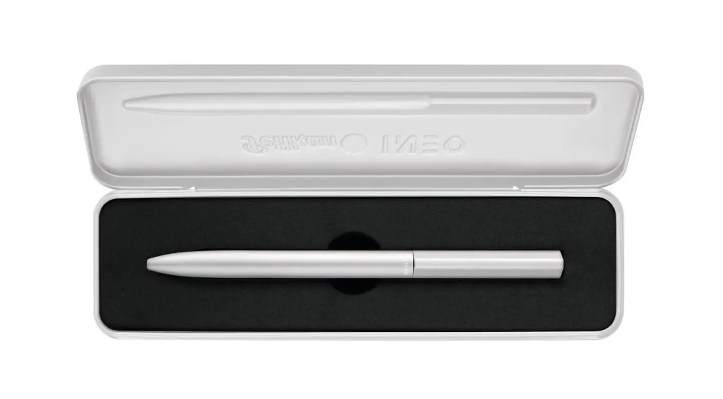 Bolígrafo Pelikan Ineo Elements Con Estuche Blanco 3