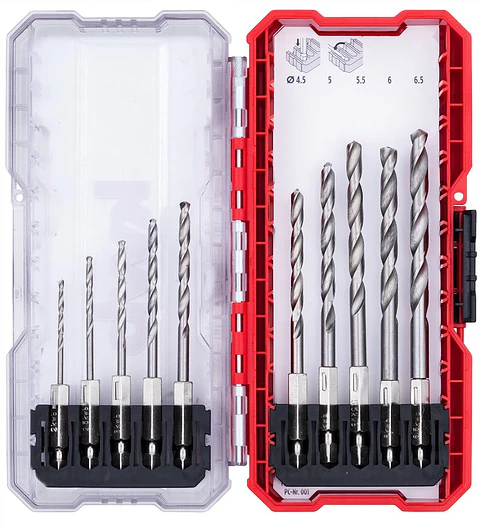 Set 10 Brocas HSS metal KWB