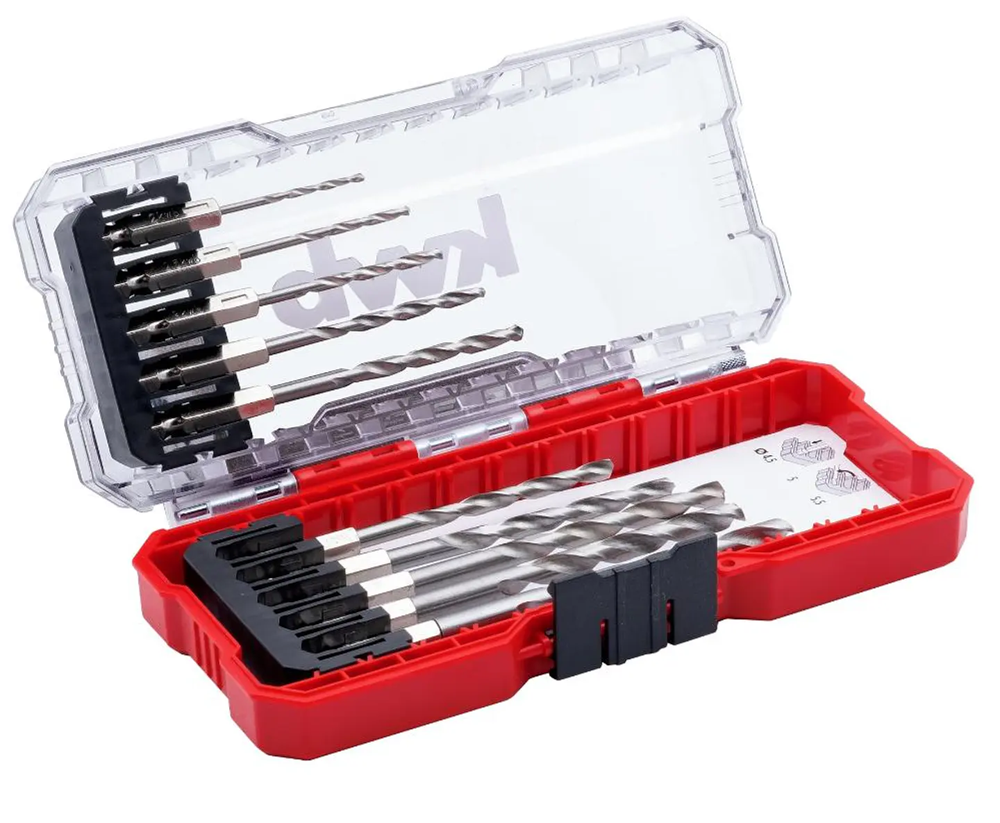 Set 10 Brocas HSS metal KWB 3