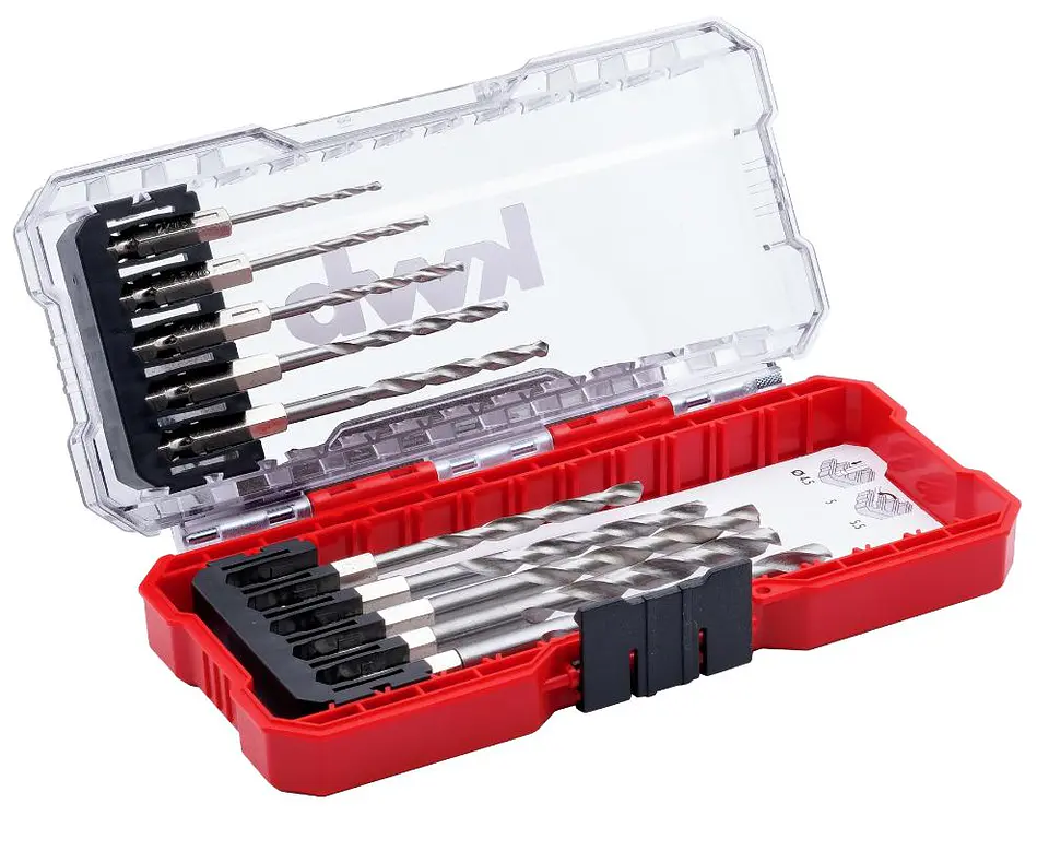 Set 10 Brocas HSS metal KWB 3