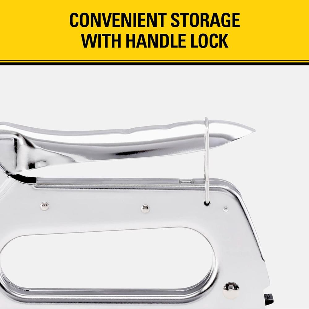 Engrapadora Stanley TR 110 Uso Pesado Plateada 3