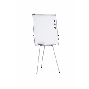 Pizarra Blanca / Acrílica con Atril 90x60cm