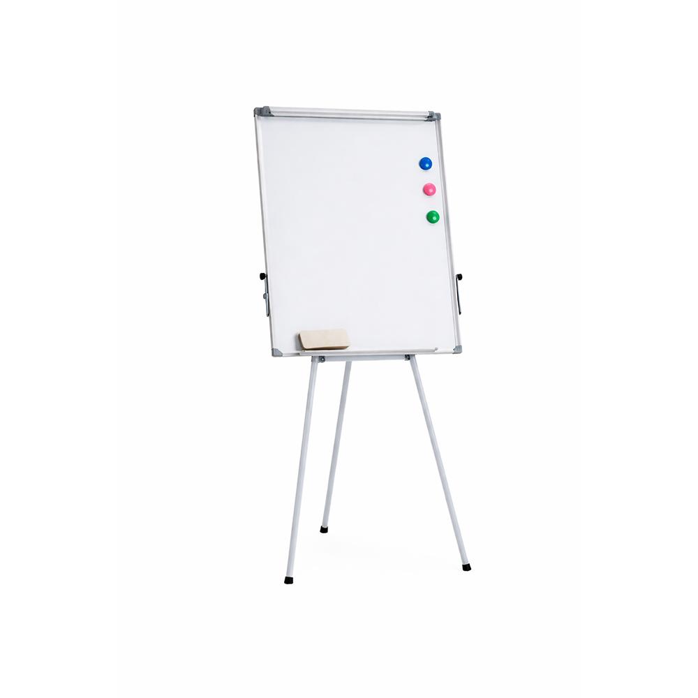 Pizarra Blanca / Acrílica con Atril 90x60cm
