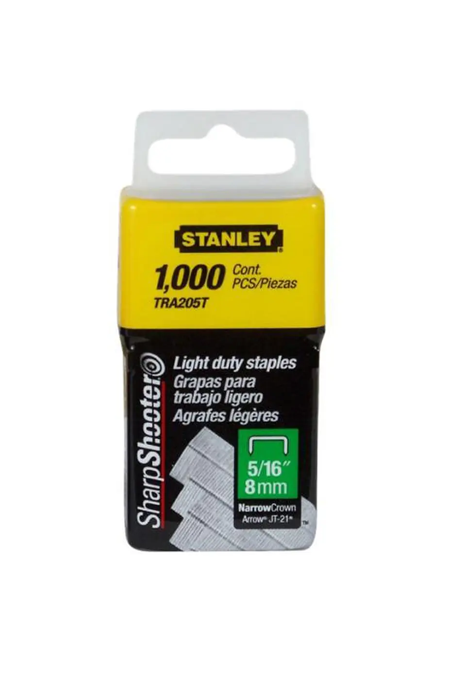 Corchetes 205T 5/16 1000 unidades 1
