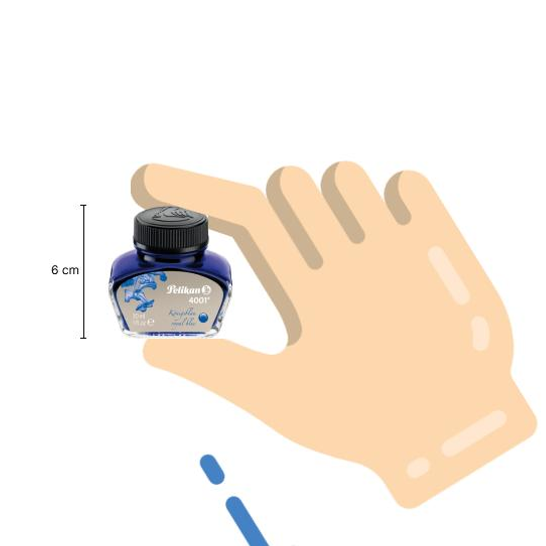 Pelikan pote Ti 4001 30ml Verde 2