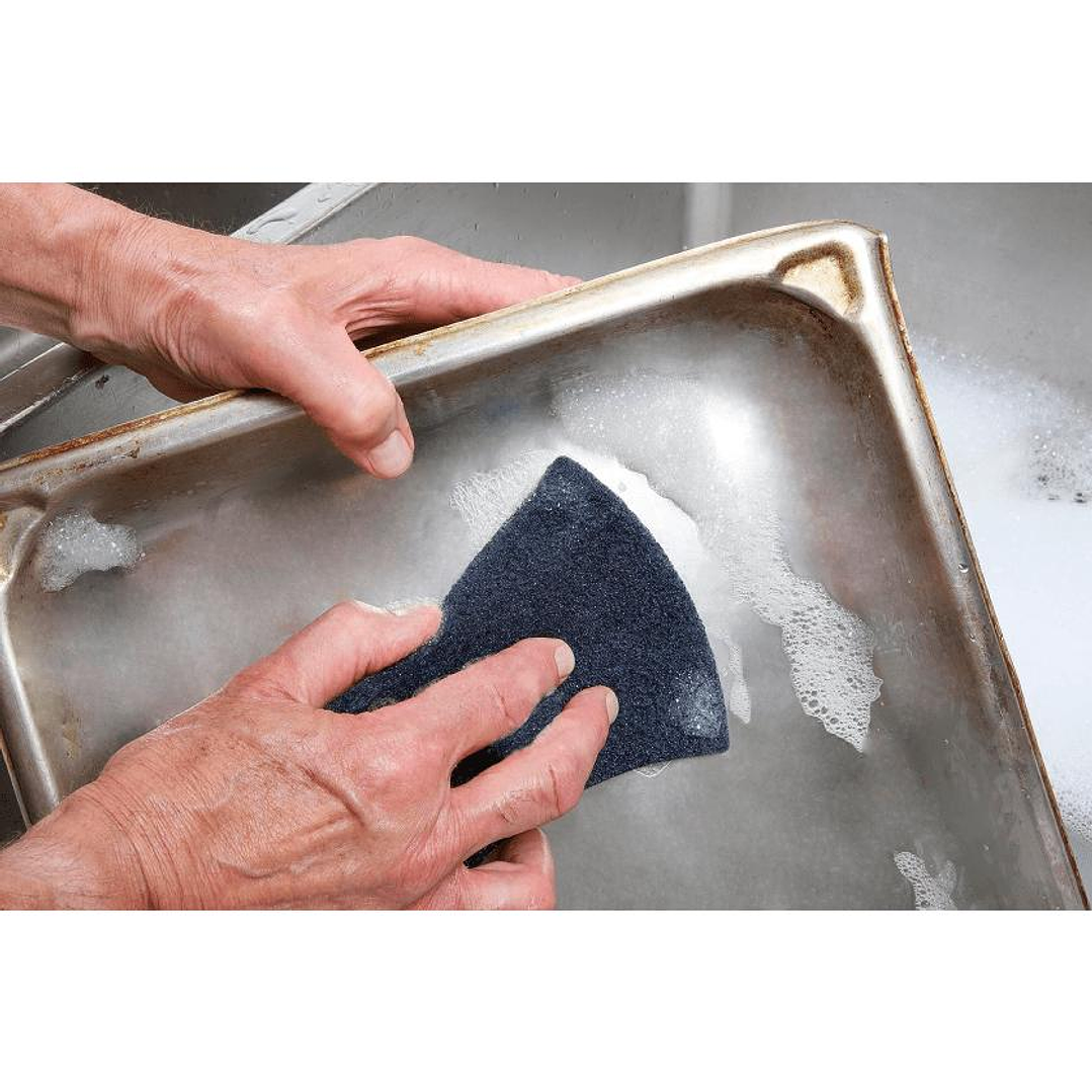 Pack 20 Esponja Fibra 3M Scotch Brite Azul Power Pad 2000 1