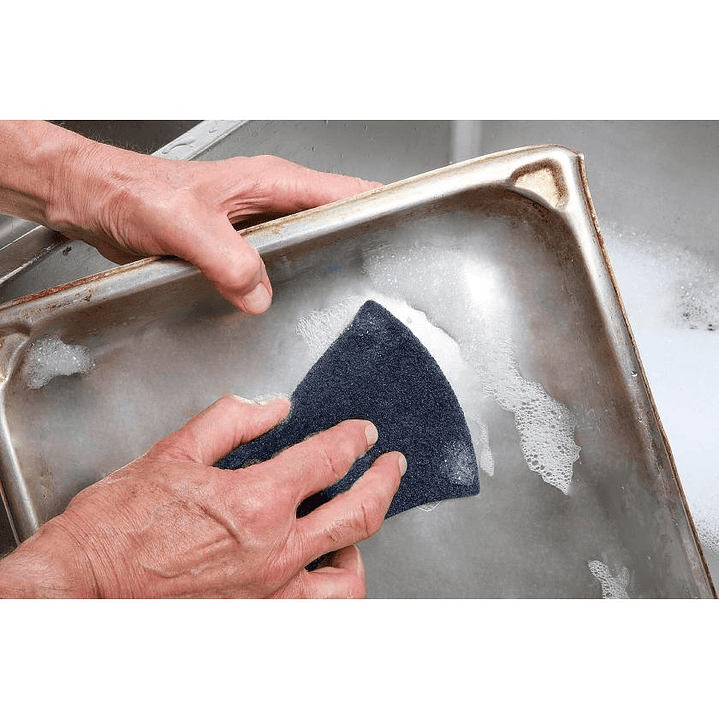 Pack 20 Esponja Fibra 3M Scotch Brite Azul Power Pad 2000 1