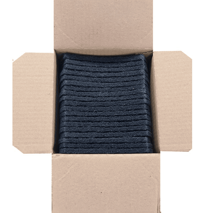 Pack 20 Esponja Fibra 3M Scotch Brite Azul Power Pad 2000 3