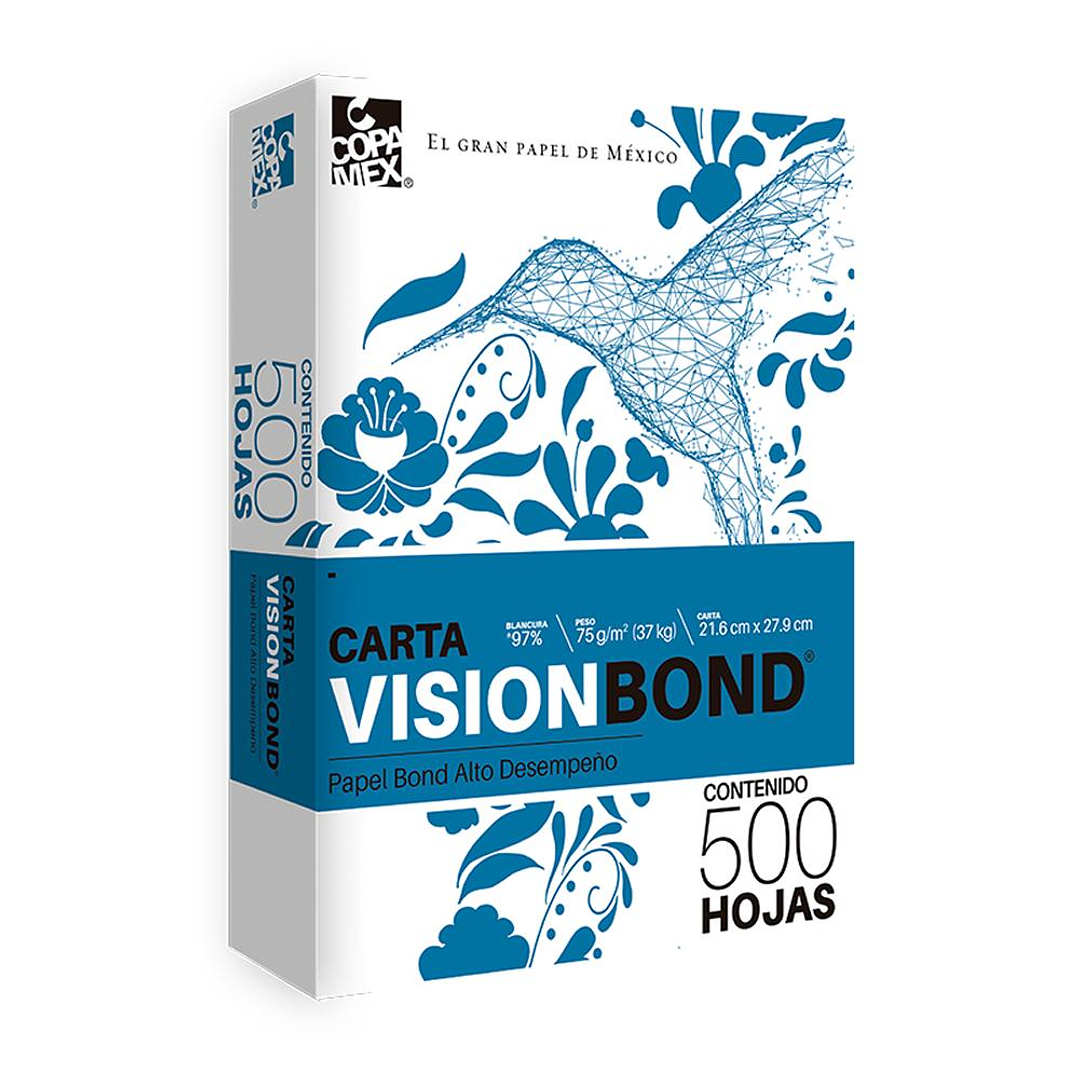Resma Premium Carta 75G/m2 500 Hojas Color Blanco VisionBond 1