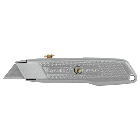 Cuchillo Cartonero Stanley Metálico 10-079 + 3 Hojas Repuest