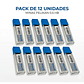 Pack 12 Puntillas / Minas para Portaminas 0.5mm HB Grafito Pelikan - Miniatura 2