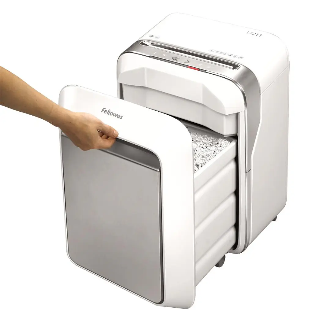 Destructora / Trituradora de Documentos LX211 Blanca 4