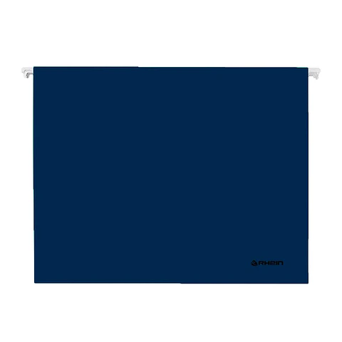 Pack 25 Carpeta Colgante Cartulina Oficio Azul Rhein