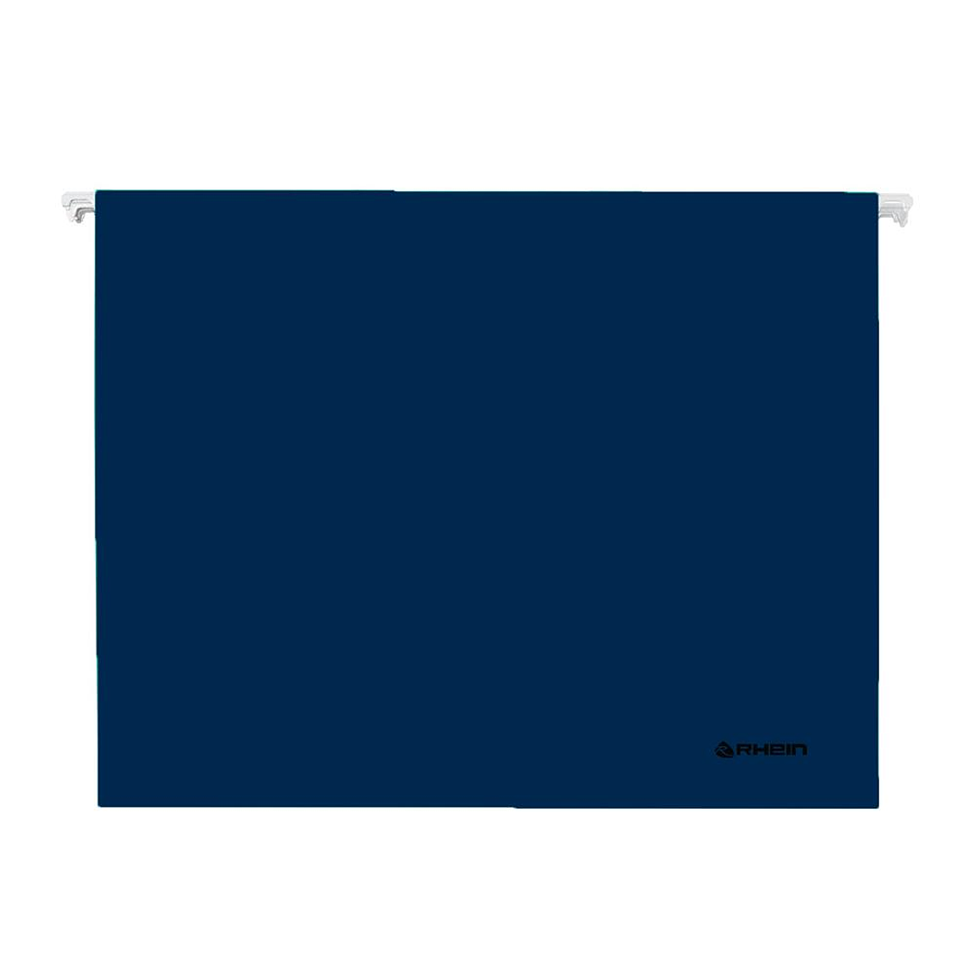 Pack 25 Carpeta Colgante Cartulina Oficio Azul Rhein 1