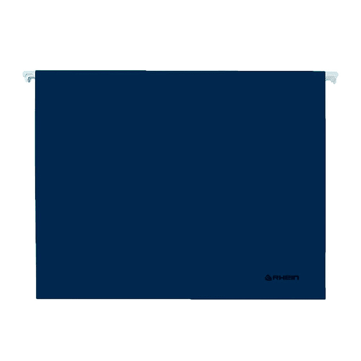 Pack 25 Carpeta Colgante Cartulina Oficio Azul Rhein 1