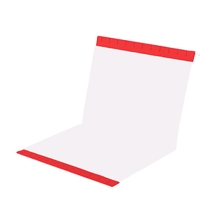 Pack 25 Carpeta Colgante Cartulina Oficio Rojo Rhein