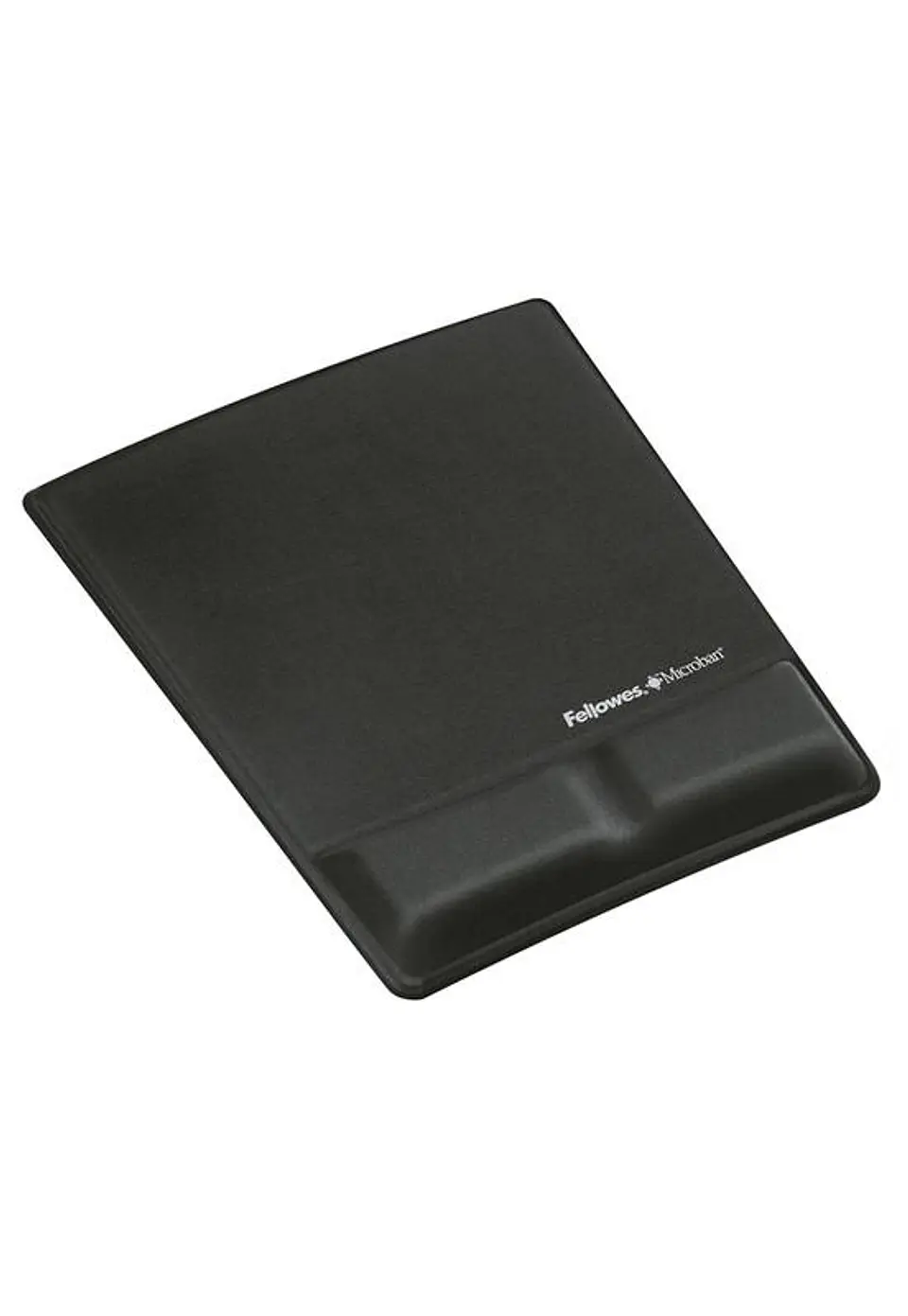 Mouse Pad Reposa / Apoya Muñecas Negro Hilado 1