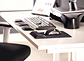 Mouse Pad Reposa / Apoya Muñecas Negro Hilado - Miniatura 3