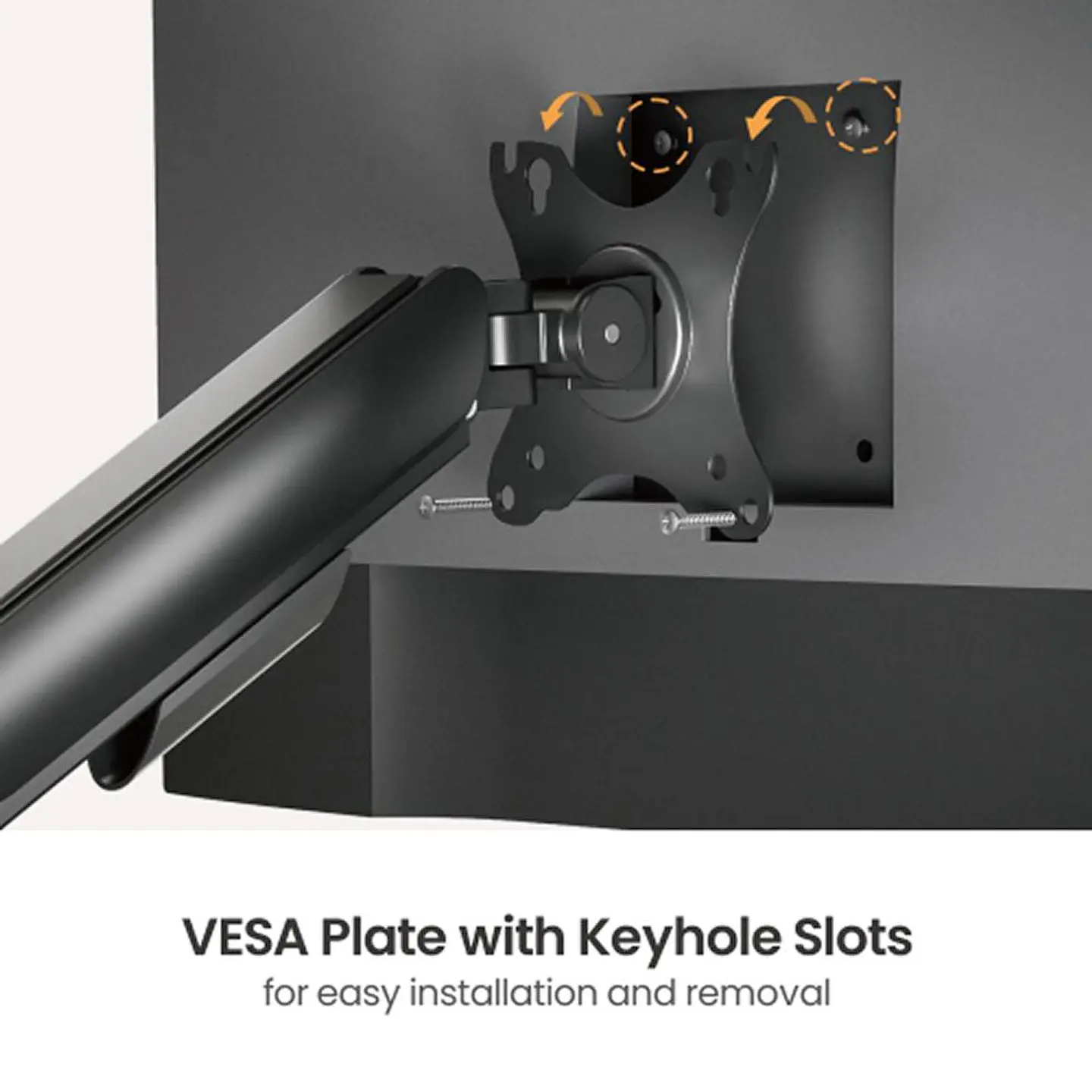 Soporte de Monitor A Gas para Escritorio de 17