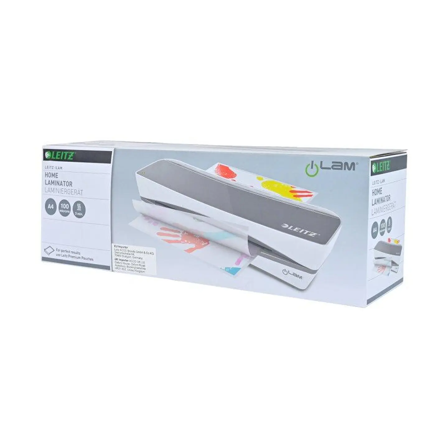Termolaminadora / Plastificadora iLAM Home A4 Leitz 1