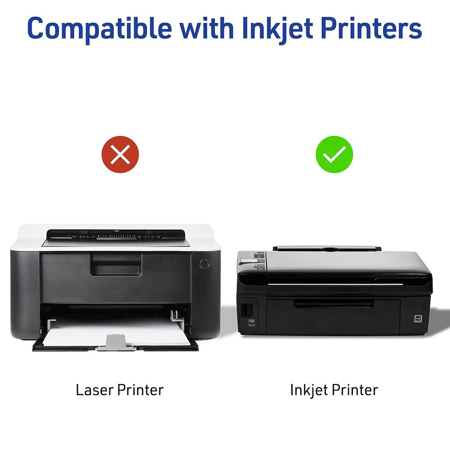 250 Etiquetas Adhesivas Avery Inkjet 50x100 mm Blanca 25hjs 6