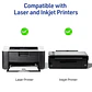 300 Etiquetas Adhesivas Avery Laser/Inkjet 25x67 mm 10hjs - Miniatura 6