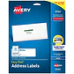 350 Etiquetas Adhesivas Avery Inkjet 34x102 mm Blanca 25hjs - Miniatura 1