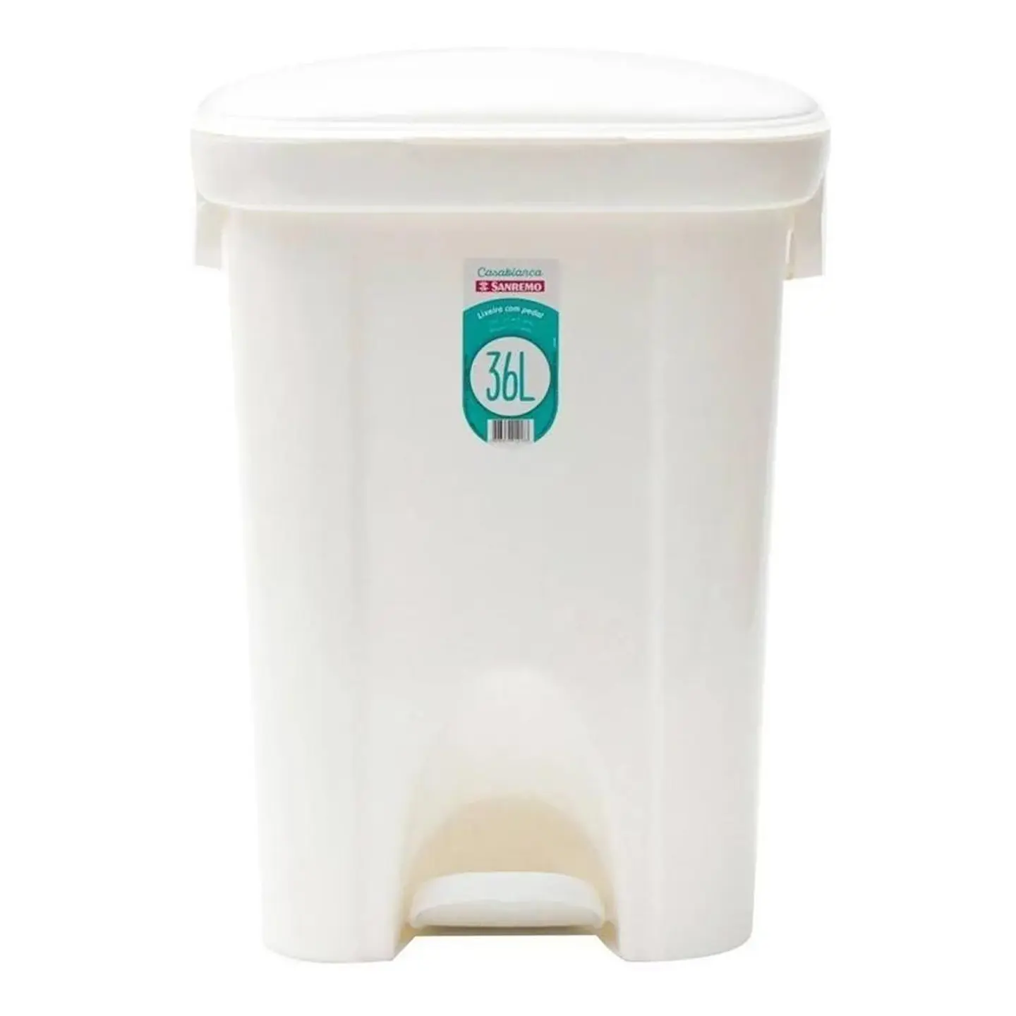 Pack 3 Basureros 36 LT Con Tapa Pedal San Remo 6