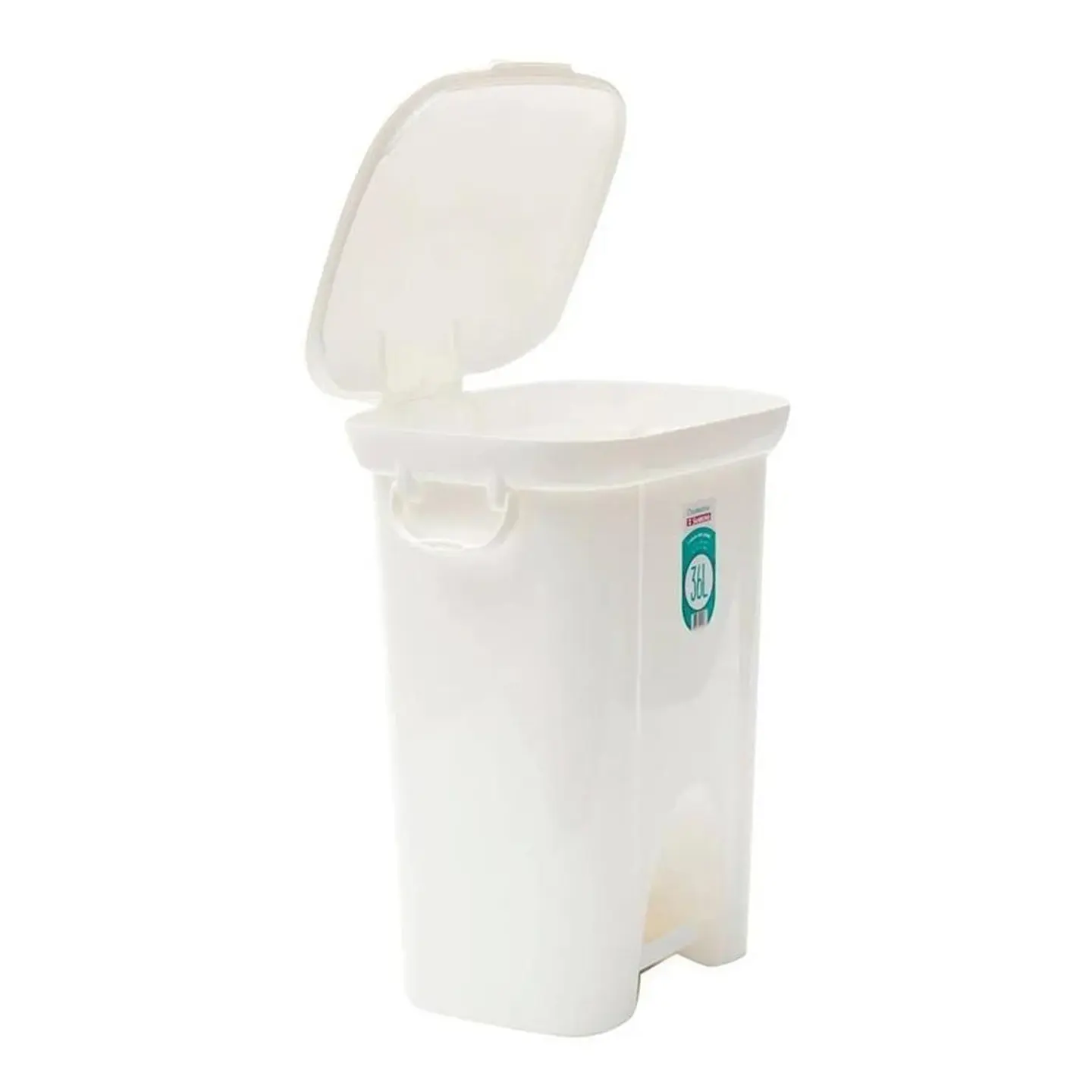 Pack 3 Basureros 36 LT Con Tapa Pedal San Remo 7