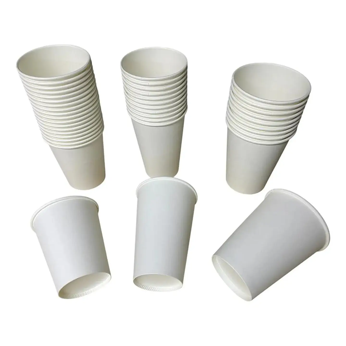 Pack 40 Vasos Polipapel 360 ml Blancos 1