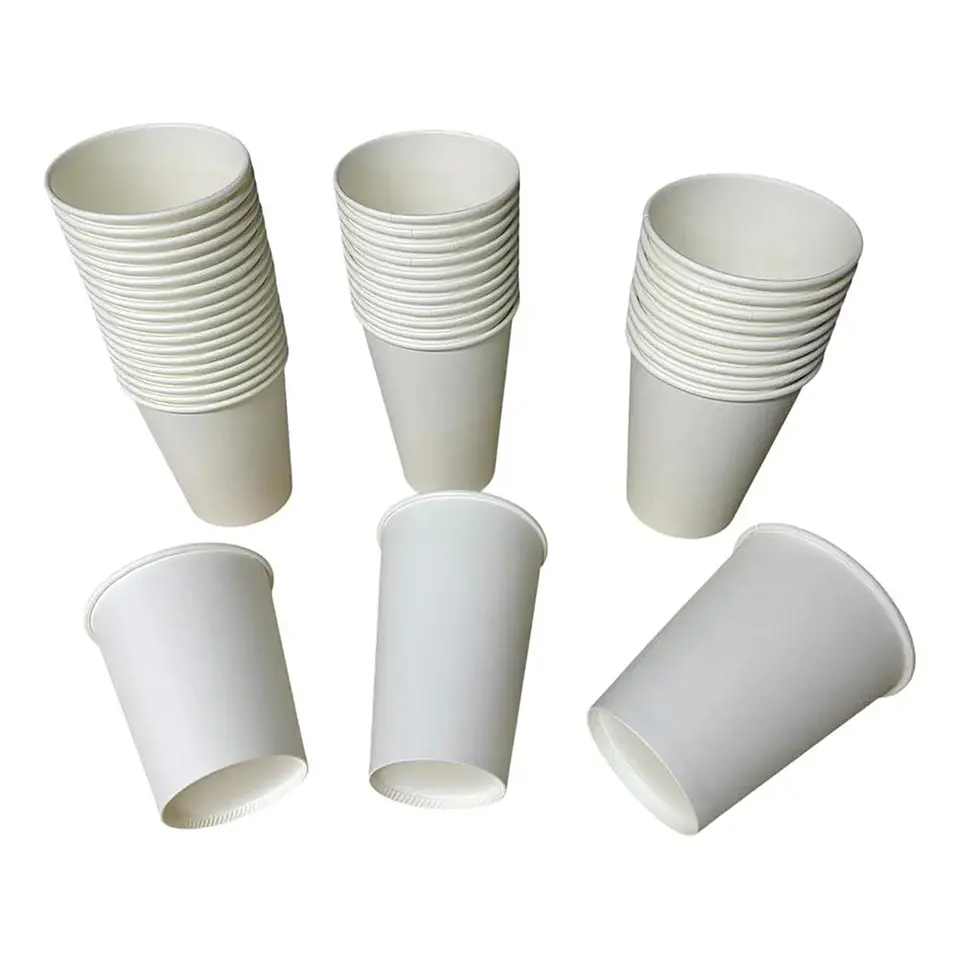 Pack 40 Vasos Polipapel 360 ml Blancos 1