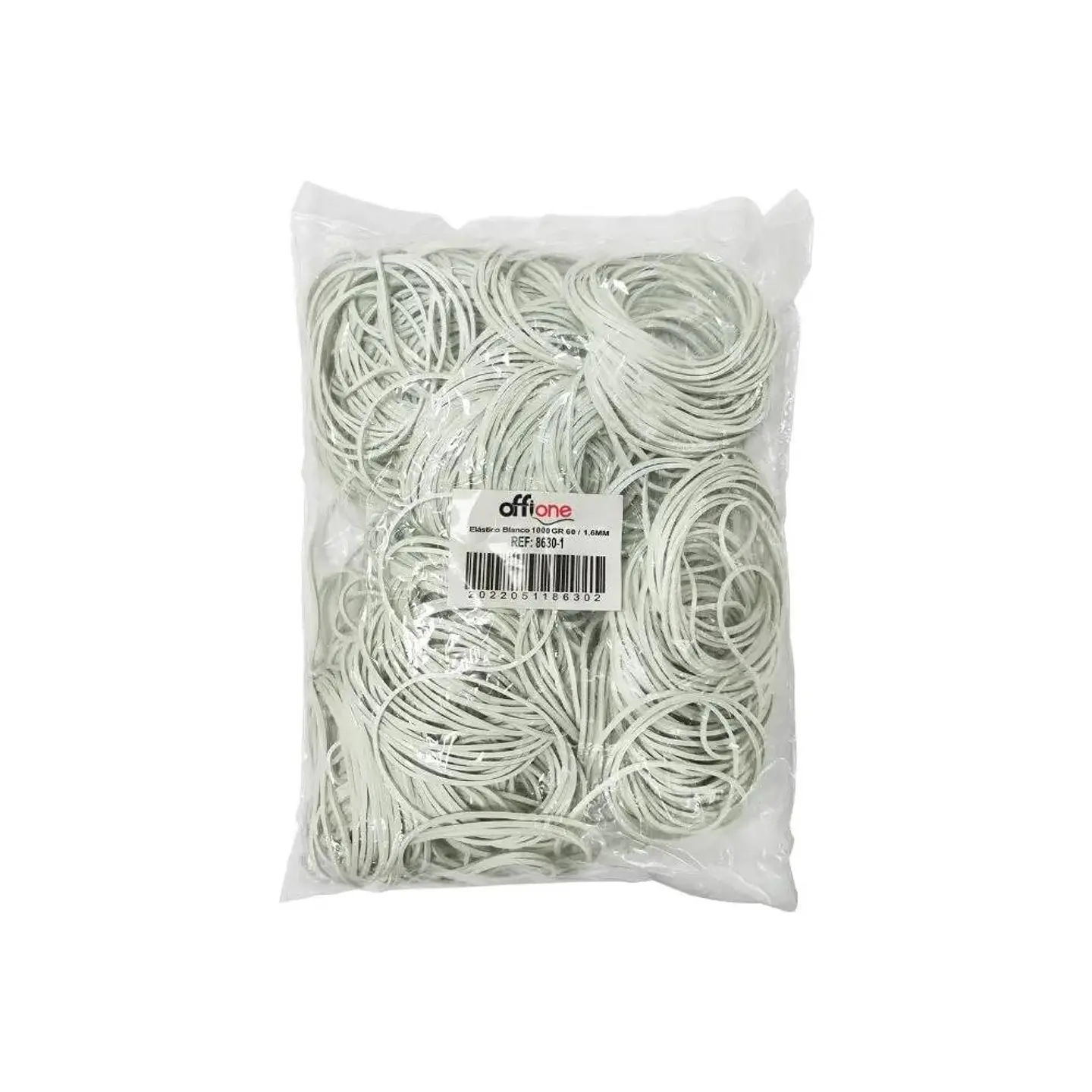 Bolsa de Ligas Elásticas / Elásticos 1 kg medidas 60/1.6MM 1