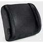 Cojín Respaldo Lumbar Viscoelástico Ergonómico Silla Oficina Negro - Miniatura 1