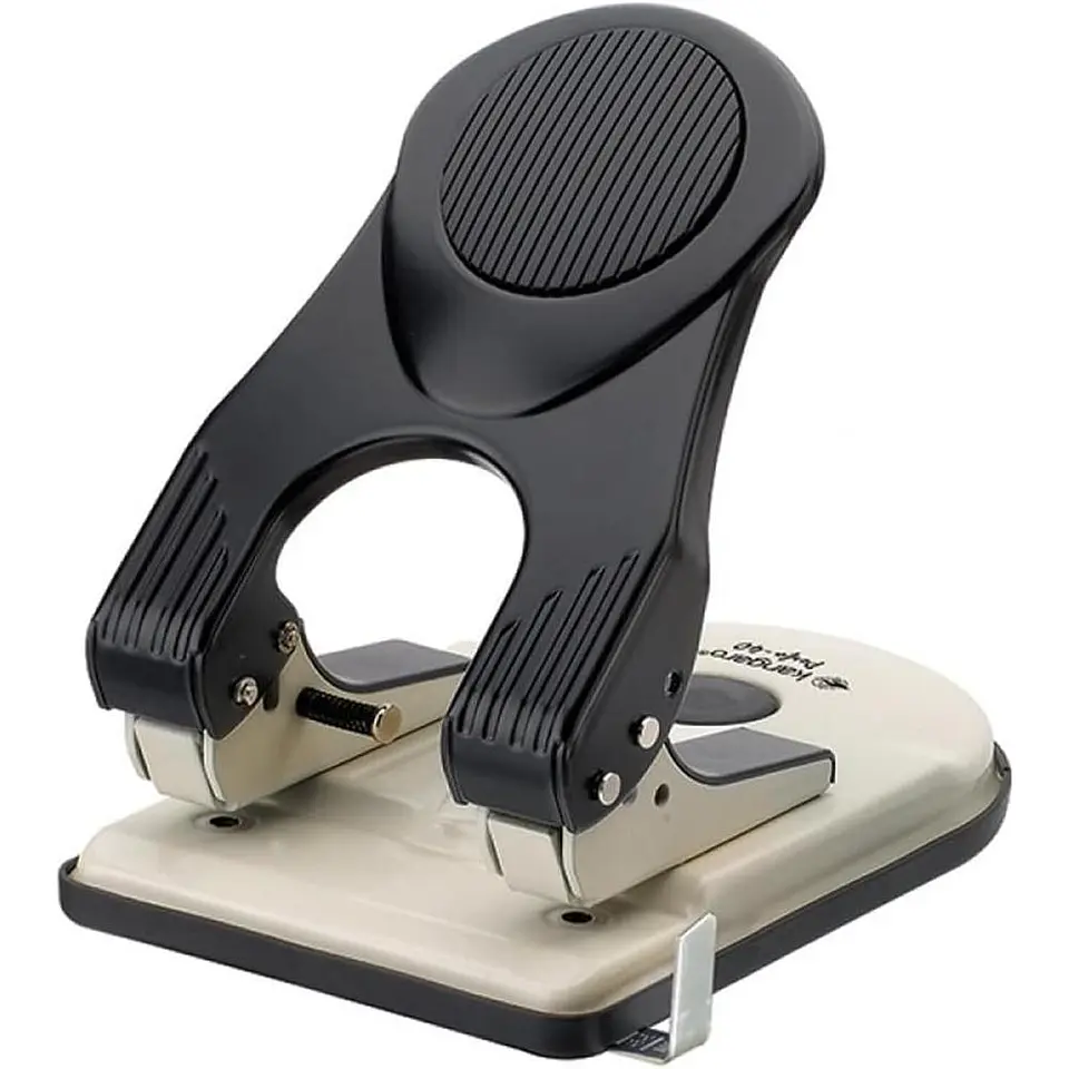 Perforadora Metal 40 hojas Kangaro Negra 1