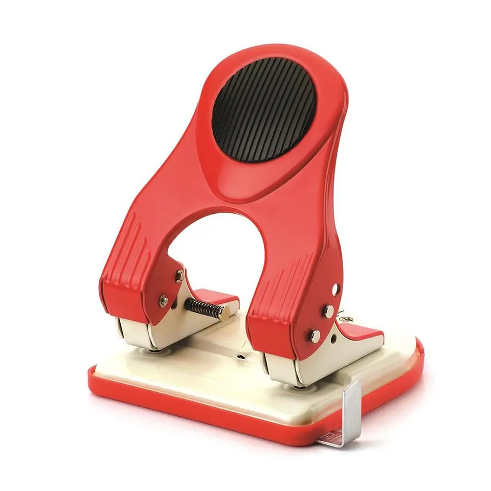 Perforadora Metal 40 hojas Kangaro Roja 1