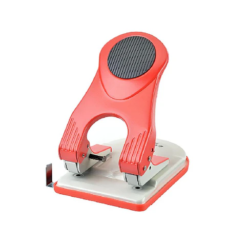 Perforadora Metal 60 hojas Kangaro Roja