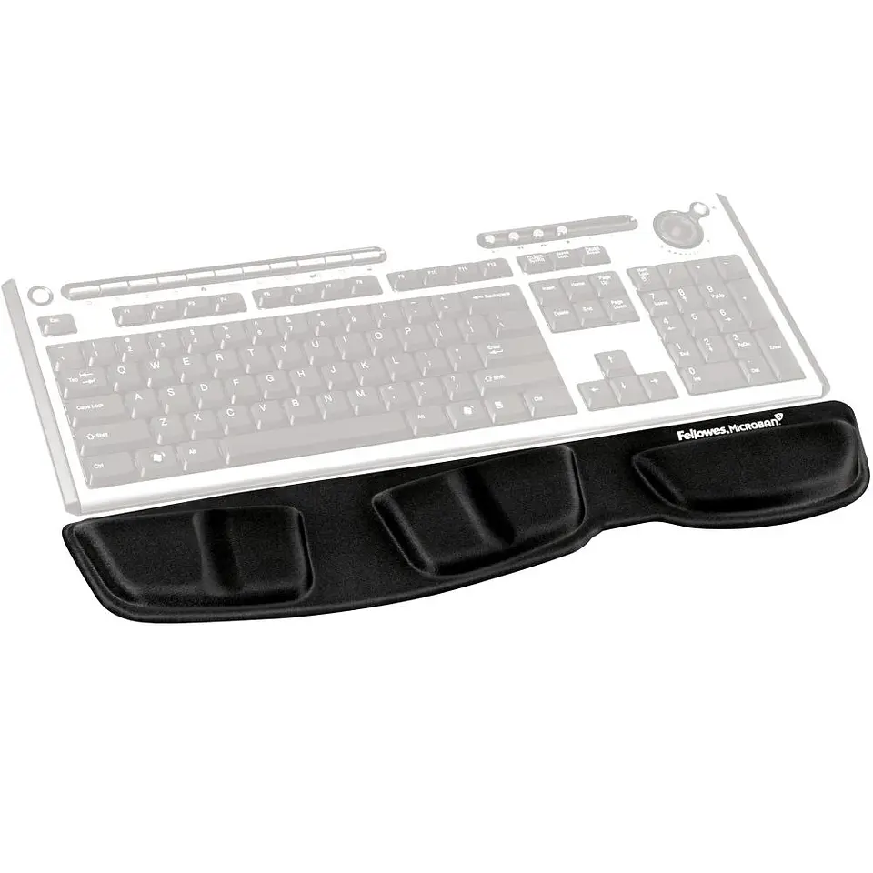 Reposa / Apoya Muñecas Teclado Negro Hilado 6